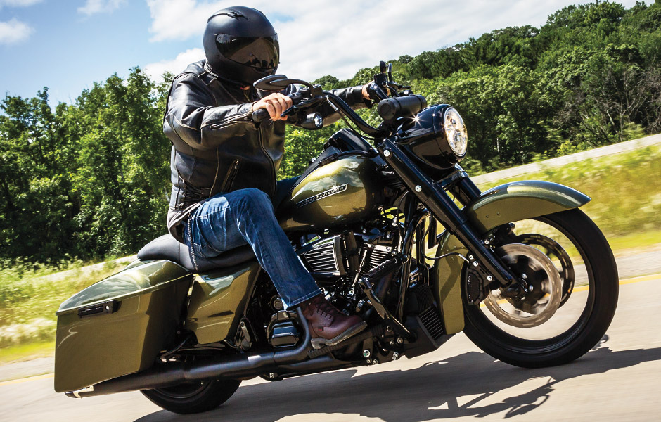 12 V Moto corne pour Harley Road King/SPECIAL tourtecs H1 